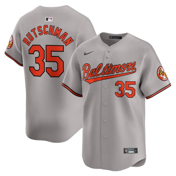 Adley Rutschman Baltimore Orioles Nike Road Limited Player Jersey?ยจC Orange