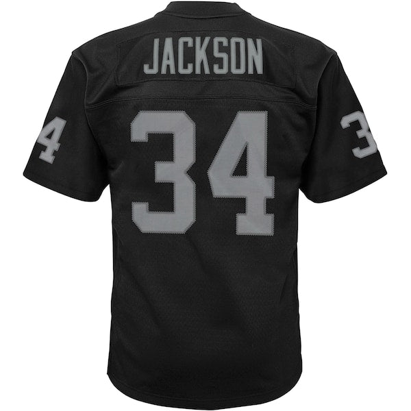 Bo Jackson Las Vegas Raiders Toddler 1988 Retired Legacy Jersey - Black - Image 3