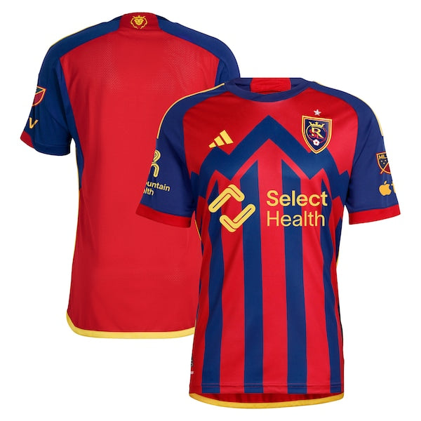 Real Salt Lake adidas 2024 Peak Utah Authentic Jersey?ยจC Red