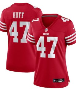 Bryce Huff San Francisco 49ers Nike Women's Team Game Jersey -  Scarlet