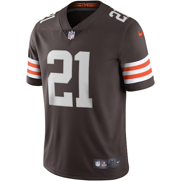 Denzel Ward Cleveland Browns Nike Vapor Limited Jersey - Brown - Image 2