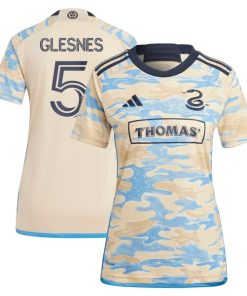 Jakob Glesnes Philadelphia Union adidas Women's 2024 For Philly Replica Jersey -