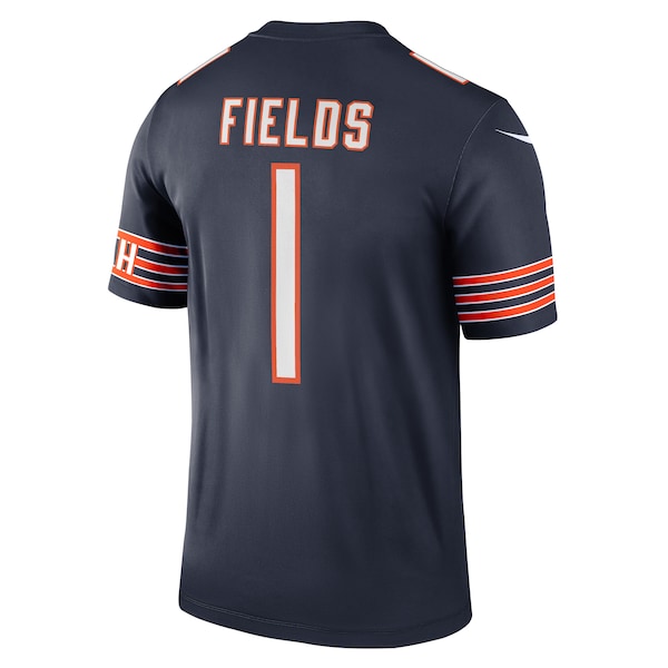 Justin Fields Chicago Bears Nike Legend Jersey - Navy - Image 3