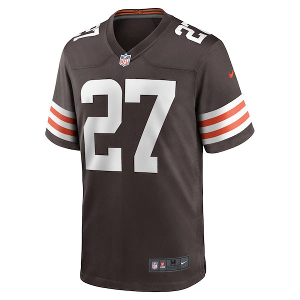 Lorenzo Burns Cleveland Browns Nike Team Game Jersey - Brown - Image 2
