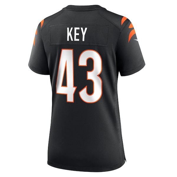 Jaylen Key Cincinnati Bengals Nike Women's Team Game Jersey - Black - Image 4