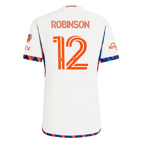 Miles Robinson FC Cincinnati adidas 2024 The Canvas Kit Authentic Player Jersey - White - Image 4