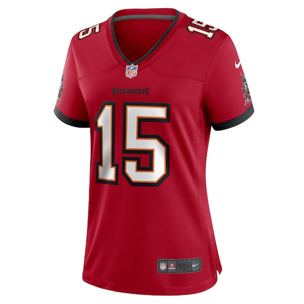 Jalen McMillan Tampa Bay Buccaneers Nike Women's Game Jersey - Red - Image 6