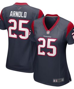Grayland Arnold Houston Texans Nike Women's Team Game Jersey -  Navy