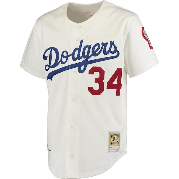 Fernando Valenzuela Los Angeles Dodgers Authentic Jersey - White - Image 2