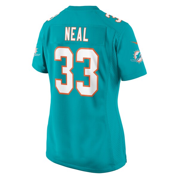 Siran Neal Miami Dolphins Nike Women's Game Jersey - Aqua - Image 3