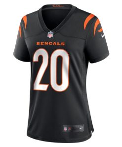 Alternative view of DJ Turner Cincinnati Bengals Nike Women's Team Game Jersey -  Black