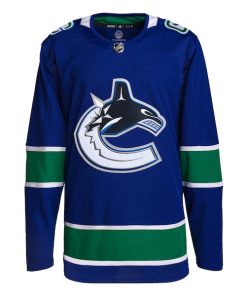 Alternative view of Vancouver Canucks adidas Home Primegreen Authentic Jersey - Royal