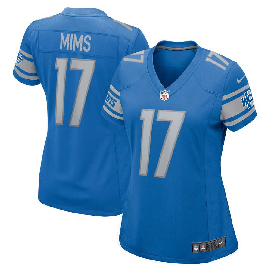 Denzel Mims Detroit Lions Nike Women's Game Jersey - Blue