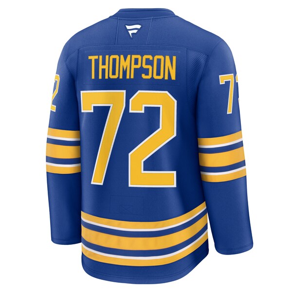 Tage Thompson Buffalo Sabres Home Premium Jersey - Royal/Black - Image 4