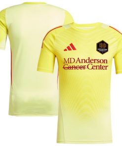 Houston Dynamo FC adidas 2025 Goalkeeper Jersey - Yellow