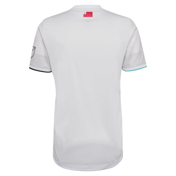 New England Revolution adidas 2022 Secondary Authentic Blank Jersey - White - Image 3