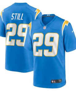 Tarheeb Still Los Angeles Chargers Nike Team Game Jersey -  Powder Blue