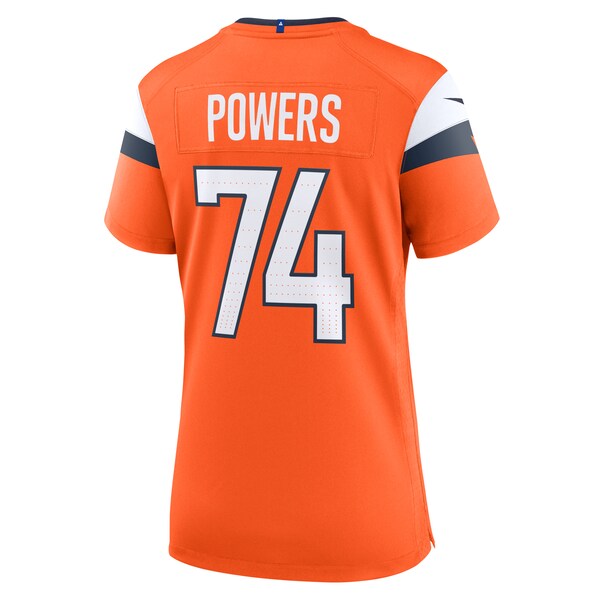 Ben Powers Denver Broncos Nike Women's Team Game Jersey - Orange - Image 3