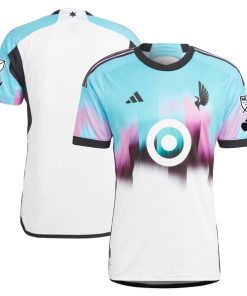 Minnesota United FC adidas 2024 The Northern Lights Kit Authentic Jersey - White