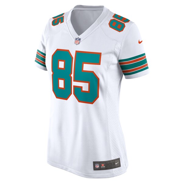 Mark Duper Miami Dolphins Nike Women's Retired Player Jersey - White/Aqua - Image 3
