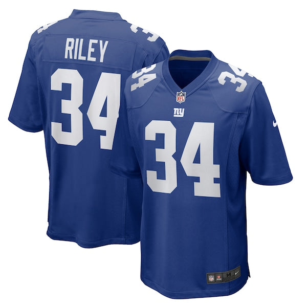 Elijah Riley New York Giants Nike Team Game Jersey - Royal