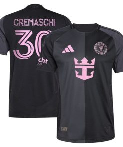 Benjamin Cremaschi Inter Miami CF adidas 2025 The Fortitude Kit Authentic Player Jersey - Black