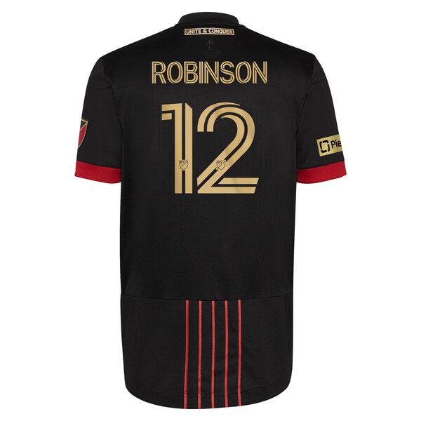Miles Robinson Atlanta United FC adidas 2021 The BLVCK Kit Authentic Jersey - Image 3