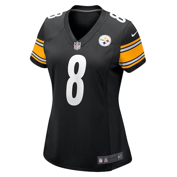Kenny Pickett Pittsburgh Steelers Nike Women's Player Jersey - Black - Image 2