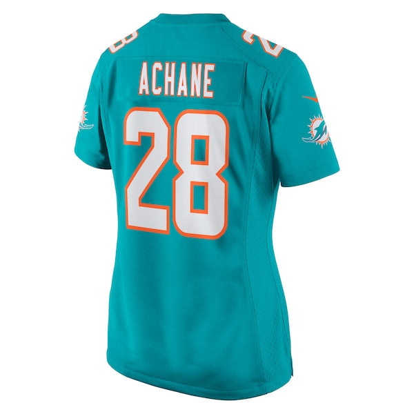 Devon Achane Miami Dolphins Nike Women's Player Game Jersey - Aqua - Image 3