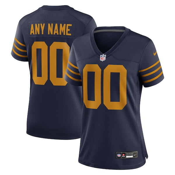 Green Bay Packers Nike Women's The 1923 Classic Game Custom Jersey - Navy/Green - Image 5