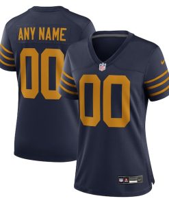 Alternative view of Green Bay Packers Nike Women's The 1923 Classic Game Custom Jersey - Navy/Green