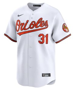 Alternative view of Cedric Mullins Baltimore Orioles Nike Home Limited Player Jersey - White