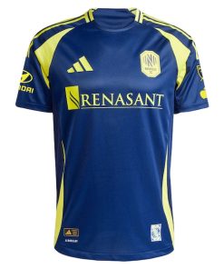 Alternative view of Hany Mukhtar Nashville SC adidas 2025 The Heart Of Nashville Kit Authentic Player Jersey - Navy