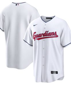 Cleveland Guardians Nike Home Blank Replica Jersey - White