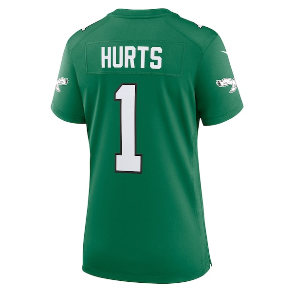 Jalen Hurts Philadelphia Eagles Nike Women's Game Player Jersey - Kelly Green - Image 3
