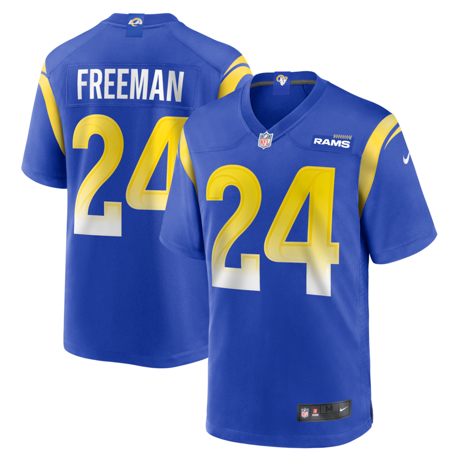 Royce Freeman Los Angeles Rams Nike Game Jersey - Royal