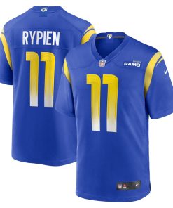 Brett Rypien Los Angeles Rams Nike Home Game Jersey - Royal