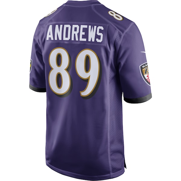 Mark Andrews Baltimore Ravens Nike Game Jersey - Purple - Image 3