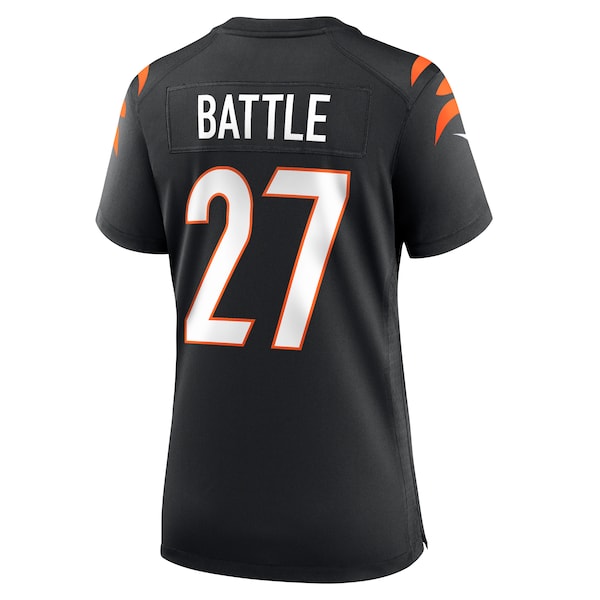 Jordan Battle Cincinnati Bengals Nike Women's Team Game Jersey - Black - Image 3