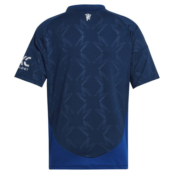 Manchester United adidas Youth 2024/25 Away Replica Jersey - Navy - Image 3