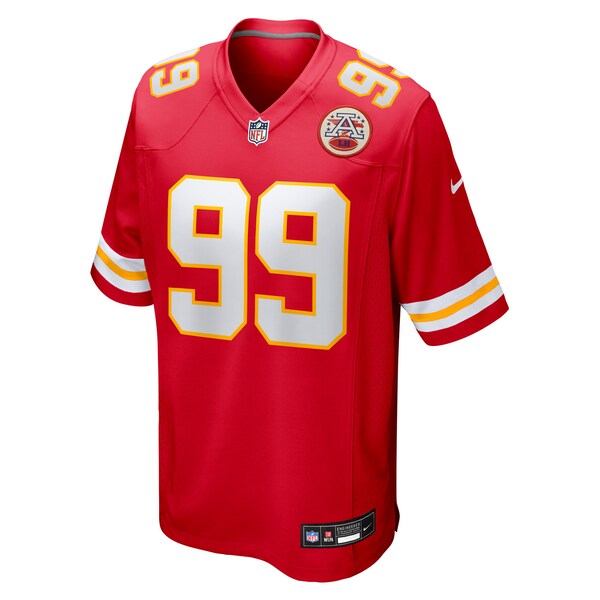Jerry Tillery Kansas City Chiefs Nike Team Game Jersey - Red - Image 2