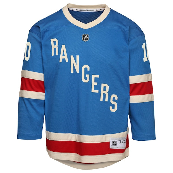 Artemi Panarin New York Rangers Youth Centennial Replica Jersey - Blue - Image 4