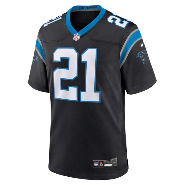 Jeremy Chinn Carolina Panthers Nike Game Jersey - Black/White - Image 5