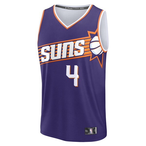 Jalen Green Phoenix Suns Fast Break Replica Jersey - Purple - Icon Edition - Image 2