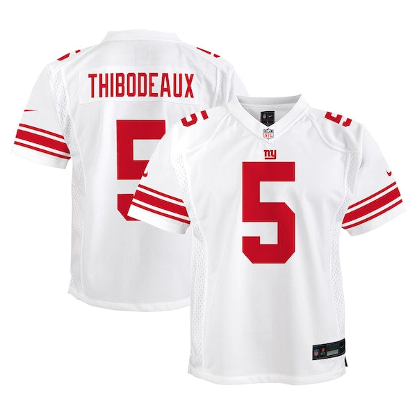 Kayvon Thibodeaux New York Giants Nike Youth Player Game Jersey - White - Image 2