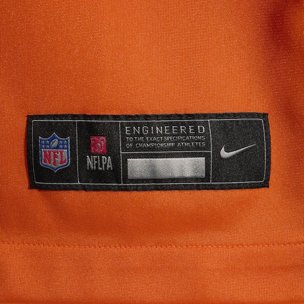 Evan Engram Denver Broncos Nike Team Game Jersey - Orange - Image 7