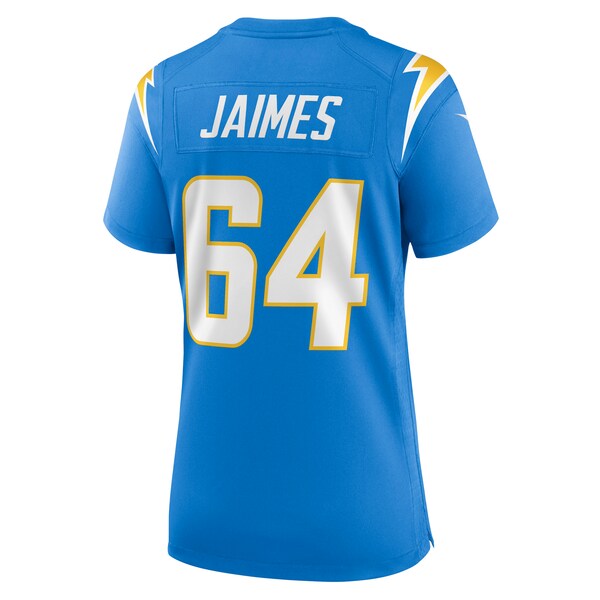 Brenden Jaimes Los Angeles Chargers Nike Women's Game Jersey - Powder Blue - Image 3