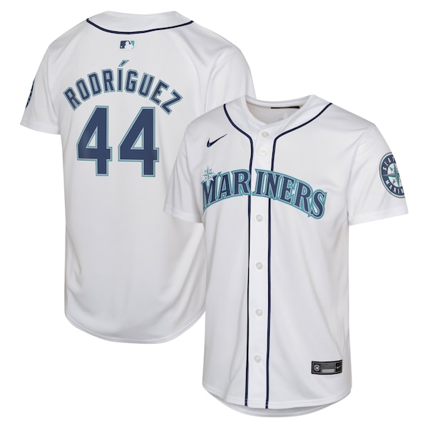 Julio Rodr¨ªguez Seattle Mariners Nike Youth Home Limited Jersey?¨C White