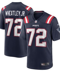 Tyrone Wheatley New England Patriots Nike Team Game Jersey -  Navy