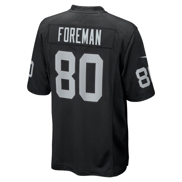 Jeff Foreman Las Vegas Raiders Nike Team Game Jersey - Black - Image 3